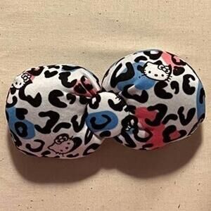 Hello Kitty Build a Bear Replacement Bow Pink Winking Leopard [COPY]